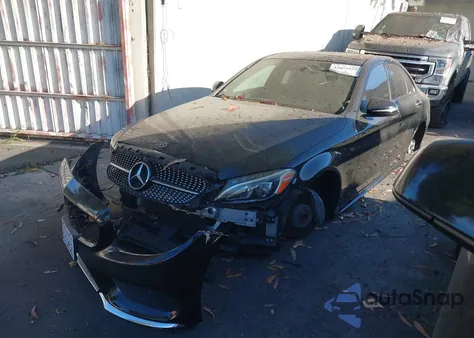 2016 Mercedes-Benz C 300 Luxury/Sport from USA, damaged, VIN 55SWF4JB3GU159850